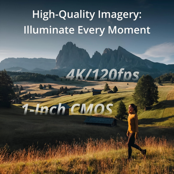 Osmo Pocket 3 Combi-Creation, cámara para vlogs con sensor CMOS de 1 pulgada y video 4K/120 fps, estabilización de 3 ejes, multifuncional - Afbeelding 2