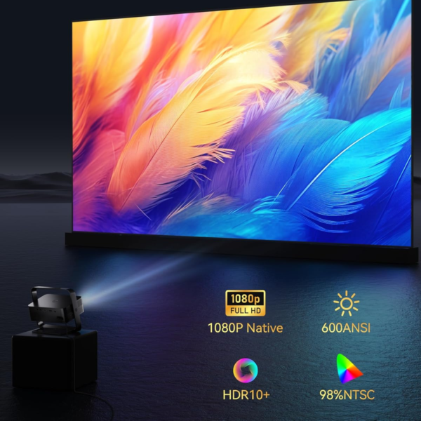 Proyector inteligente con soporte 4K, Polocsh 30000 - Afbeelding 2